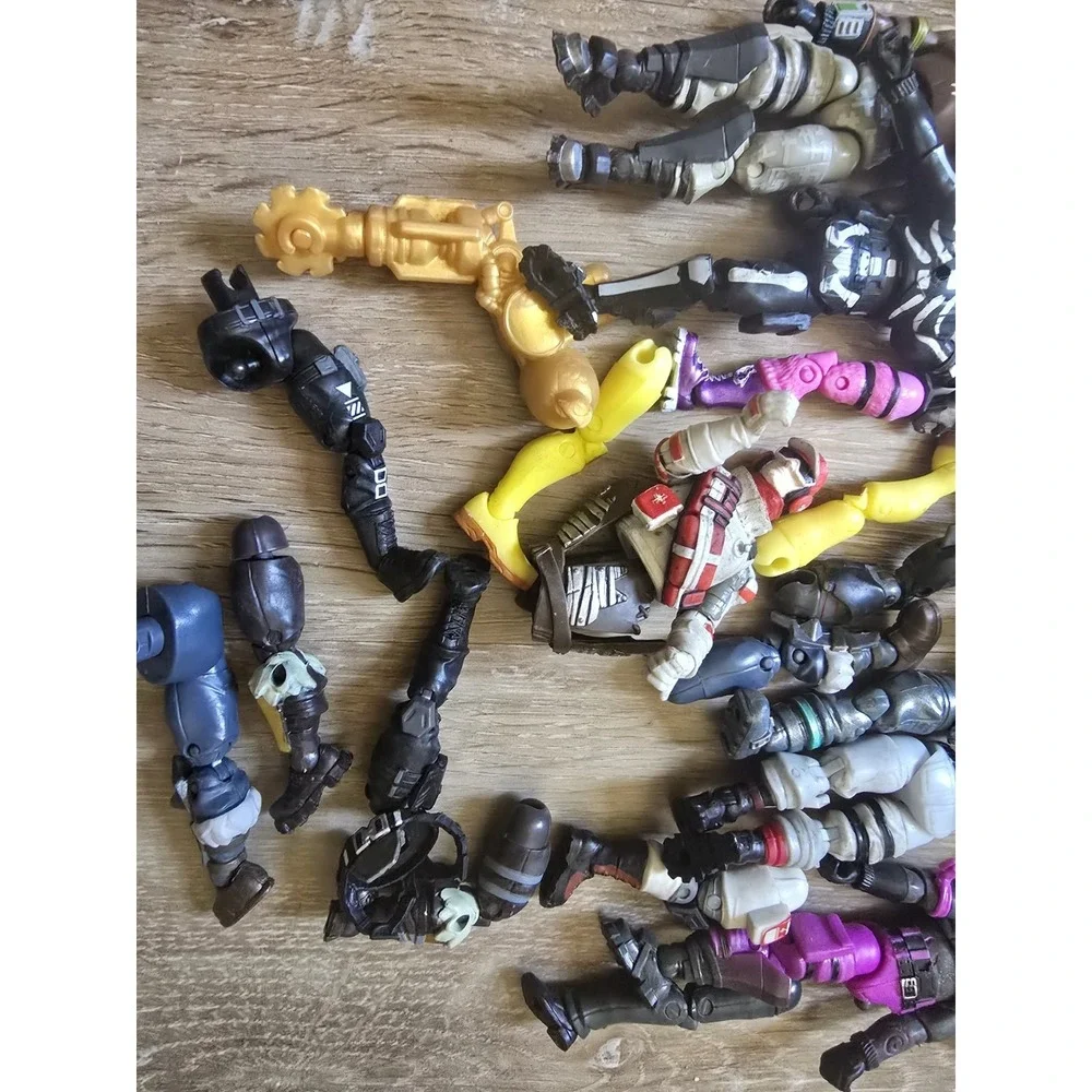 Huge Fortnite Action Figure Mixed Lot - Jazwares Parts, Repair, Custom Fodder 4